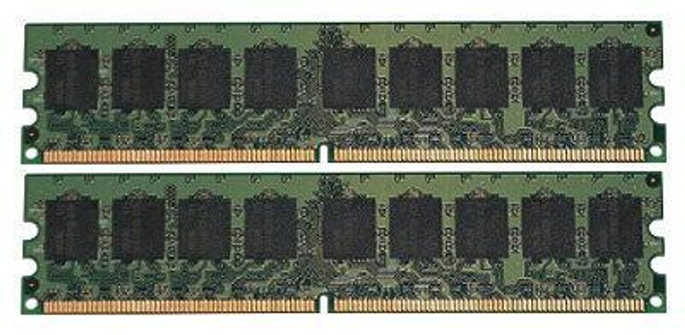 Оперативная память HP 2GB Reg PC2-5300 DDR2 2x1GB single Kit 408851-B21