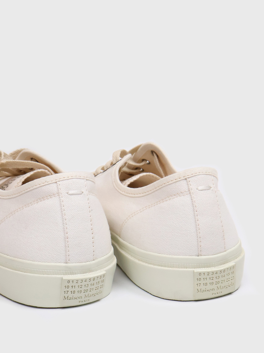 Кеды Maison Margiela Tabi Low Canvas White