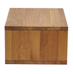 Тумба прикроватная, 35х35х15, Dolce Vita, подвесная, в прихожую и спальню, из массива дуба, Dipriz