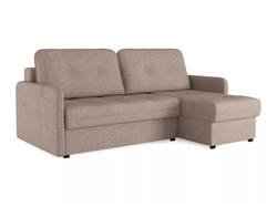 Диван-кровать угловой SMART 1 2Т-1Пф Рогожка Sherlock 932