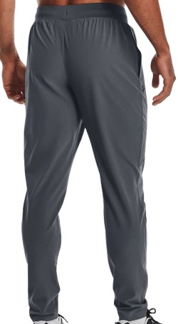 Мужские теннисные штаны Under Armour Stretch Woven Pant - grey