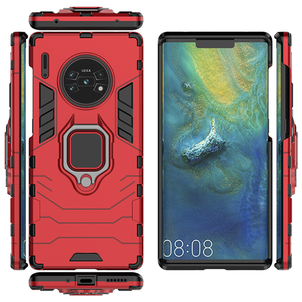 Противоударный чехол с кольцом Panther Case для Huawei Mate 30 Pro