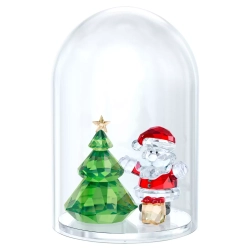 BELL JAR - CHRISTMAS TREE & SANTA 5403170