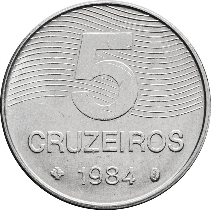 5 крузейро 1984 Бразилия