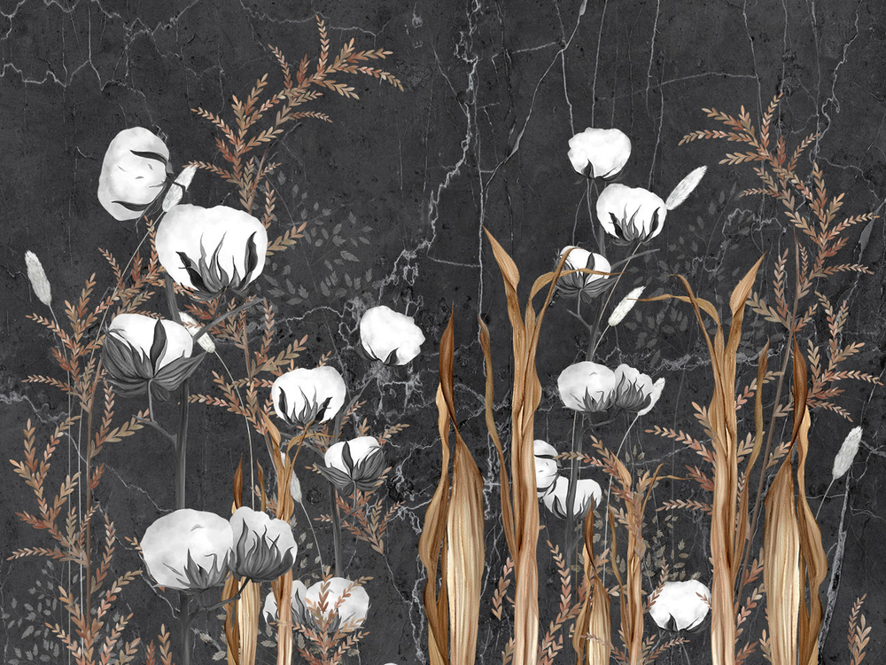 Дизайнерские обои Wall Street Herbarium