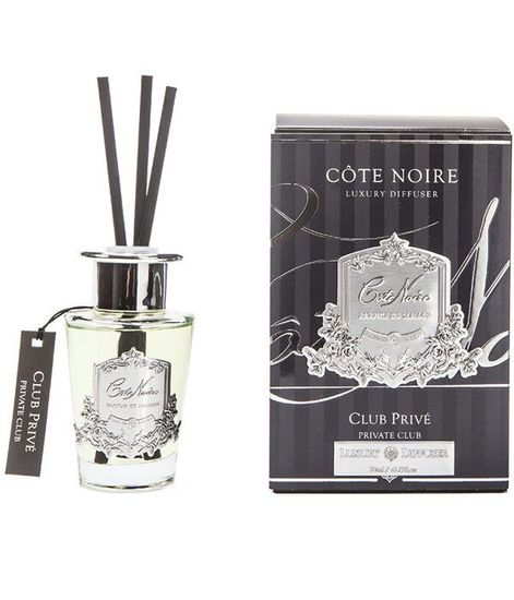 Частный клуб, ароматический диффузор в серебряном декоре, Cote Noire