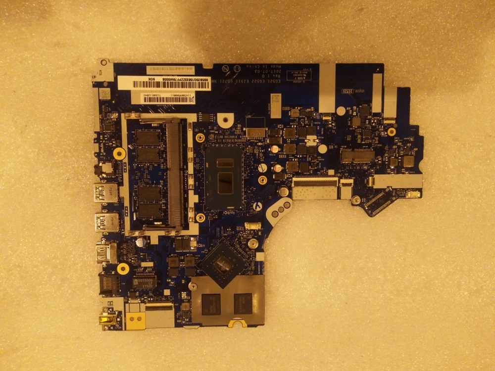 Материнская плата для ноутбука Lenovo ideapad 520-15IKB NM-B45 Intel core I5-8250U MX150 4G 4G NFP NOK (5B20Q15633), оригинал