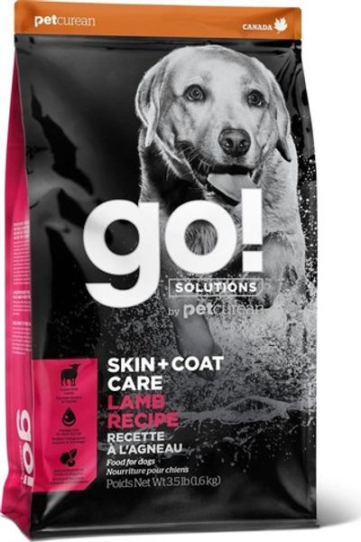 GO! NATURAL Holistic SKIN + COAT 5,45кг корм для щенков и собак со свежим Ягненка