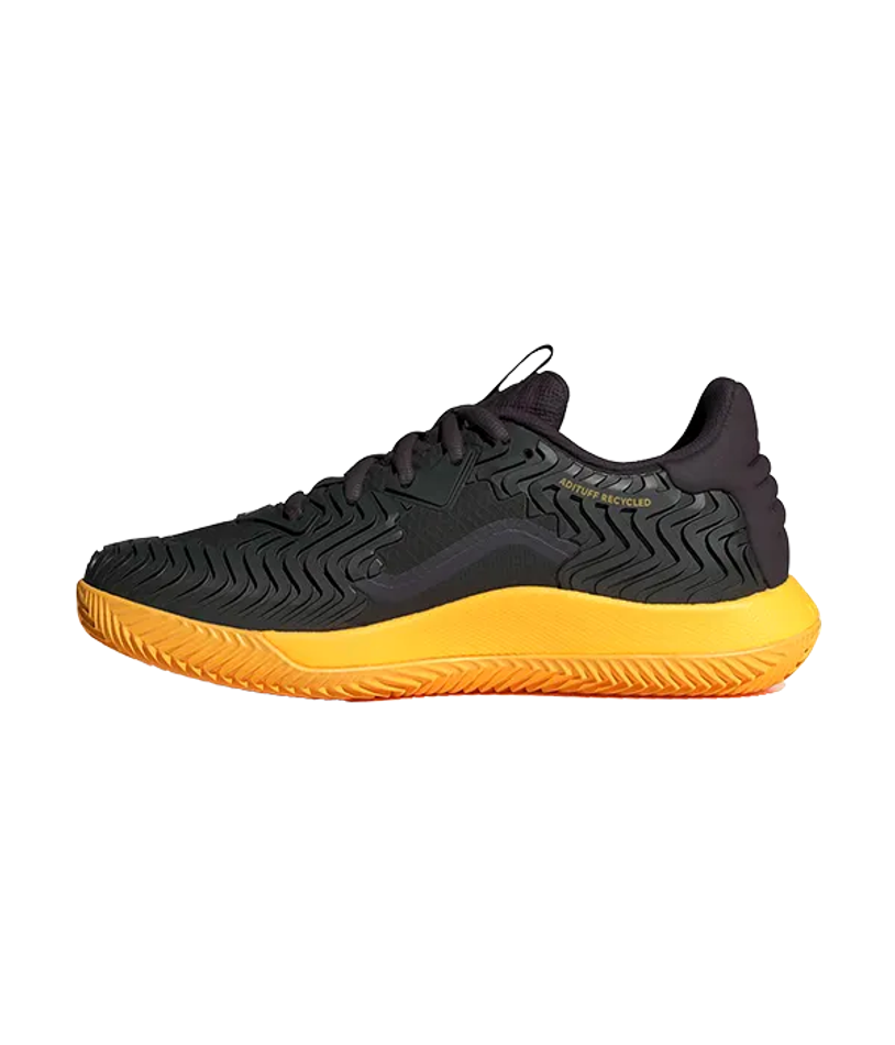 Adidas Solematch Control M Clay Черные-Оранжевые кроссовки 2024