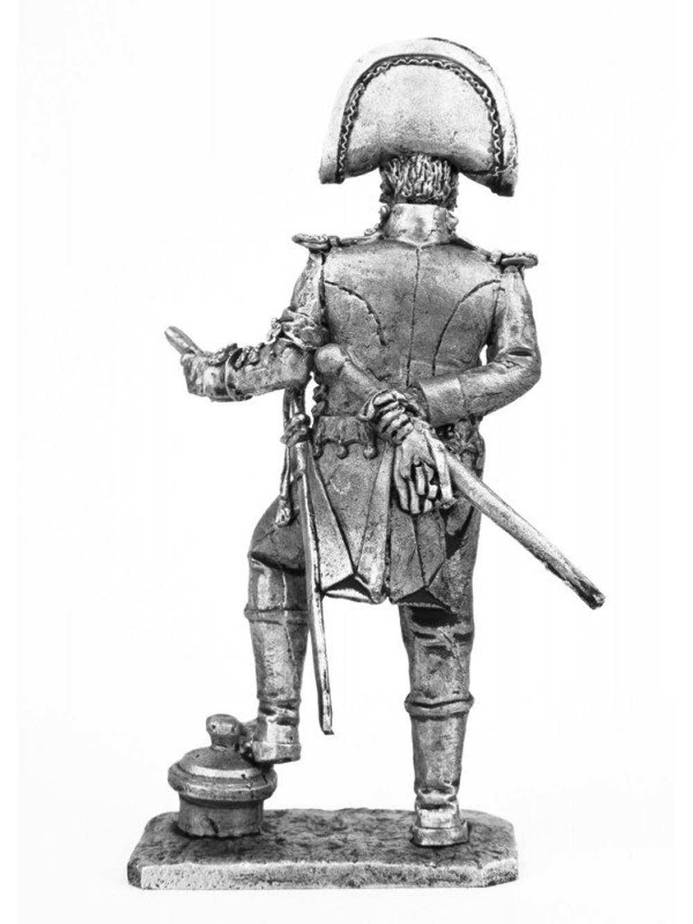 Оловянный солдатик Офицер шведского гренадерского полка 1808-17 г.