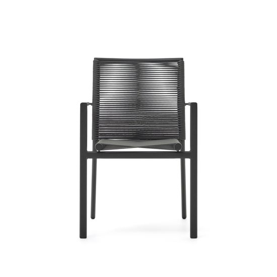 Culip Садовый стул из алюминия и шнура в сером цвете Испания La Forma