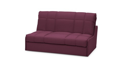 Диван Виа 8 Лайт Vivaldi 35 166*105*88 см, Темно-бордовый Велюр Аккордеон Фиеста