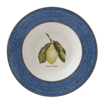 Wedgwood - Синяя тарелка Sarah&#39;s Garden, глубина 23 см. / артикул   50272501473  / GTIN 032677715680
