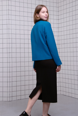 Жакет женский 3883ВПБ, морск.волна #519МВ043883ВПБ