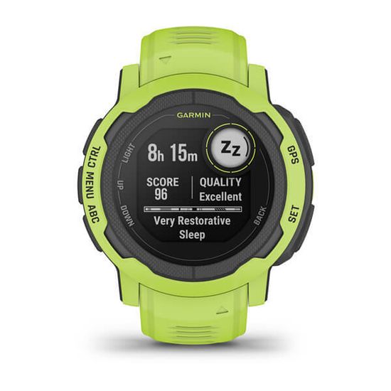 Спортивные прочные часы Garmin Instinct 2, Electric Lime, 010-02626-01
