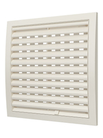 Решетка вентиляционная РРП разъемная регулируемая 250х250 пластик Ivory ERA