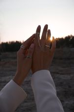 Кольцо двойное Art