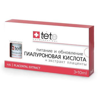 Гиалуроновая кислота + экстракт плаценты, 3х10 мл