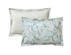 Постельное белье 2 спальное евро Blanc des Vosges Flora Perle