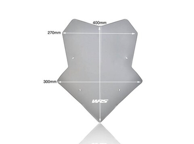 WRS Ветровое стекло Sport Yamaha Tracer 9 GT+ / MT-09 Tracer сильно затемненное YA039FS