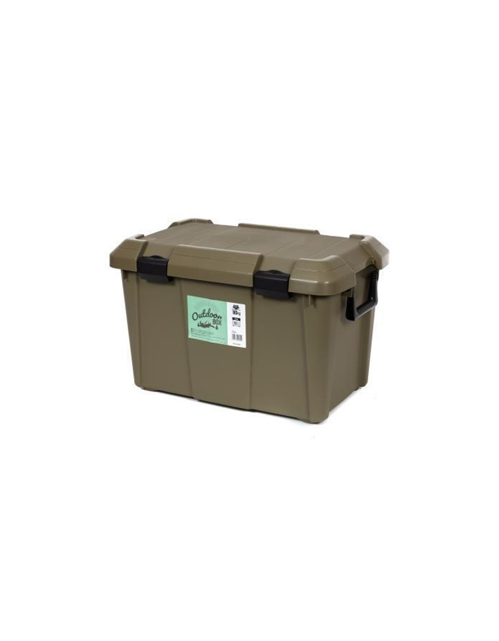 Ящик экспедиционный IRIS HD OUTDOOR BOX SOLID CONTAINER SC600D хаки, 45 литров 60x37,5x38 см.
