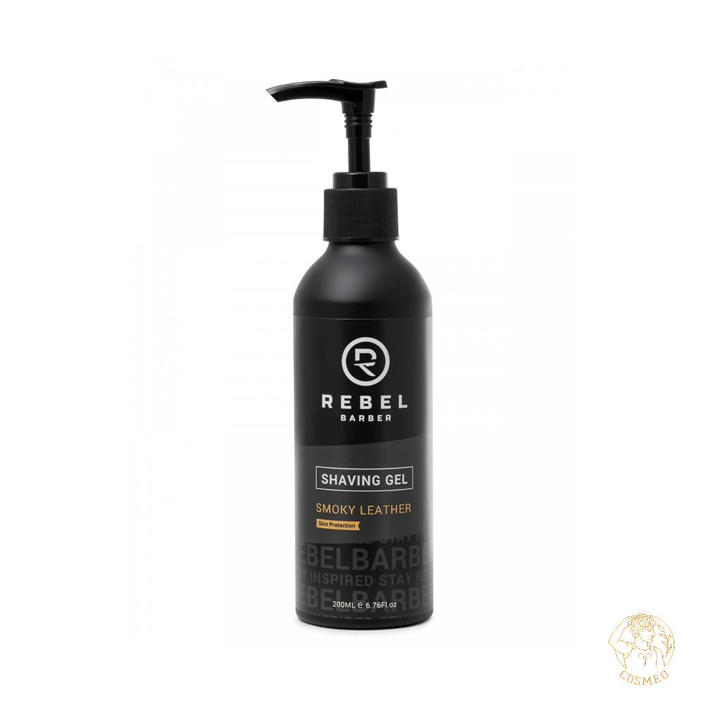 Гель для бритья REBEL BARBER Smoky Leather 200 мл