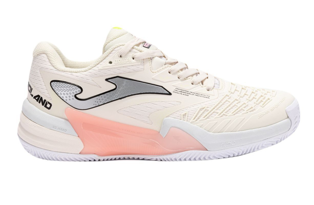 Женские Кроссовки теннисные Joma Roland Lady 2505 Clay - Бежевый