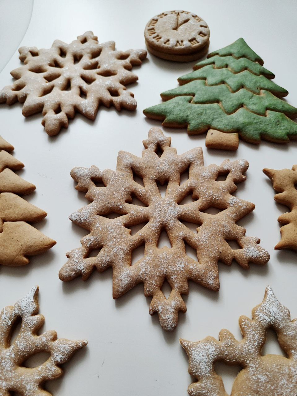 Набор больших снежинок №1