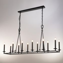 Citilux Маркиз CL471265 Люстра замковая подвесная Чёрная