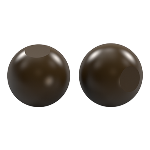 529-у | Форма на магнитах для шоколадных конфет "Трюфель" (275*175мм)