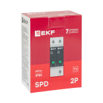 Ограничитель импульсных напряжений ОПВ-D/2P In 5кА 275В с сигн. EKF PROxima