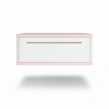 Тумба прикроватная подвесная ROYAL 5200 эко (Зефир-р.золото)