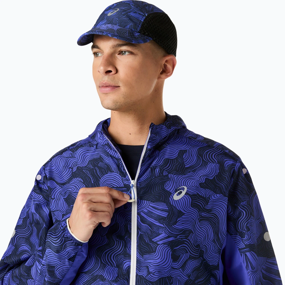 Ветровка ASICS Fujitrail Packable cobalt burst/indigo blue/cream