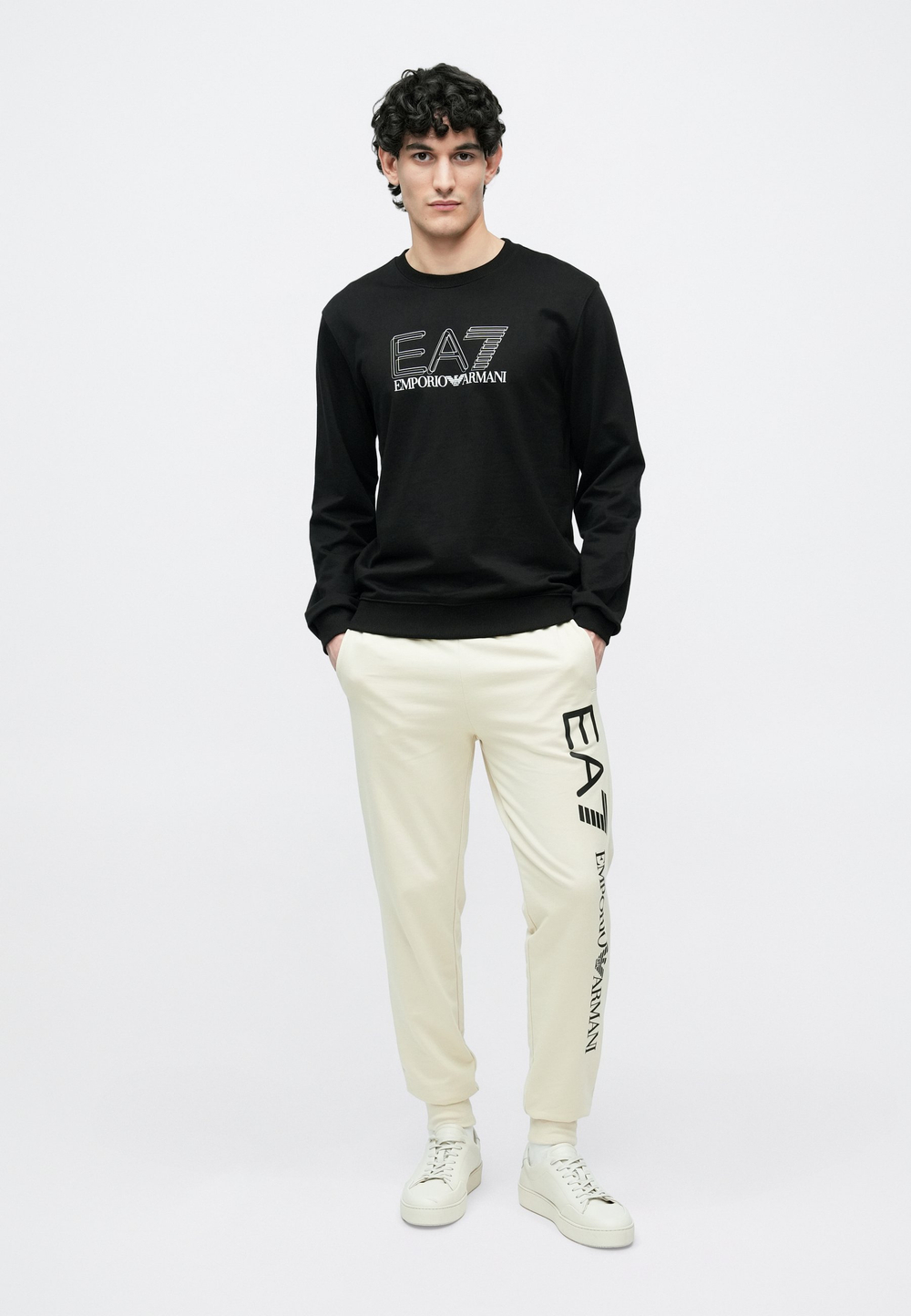 EA7 Emporio Armani UNISEX - Толстовка - Чёрный