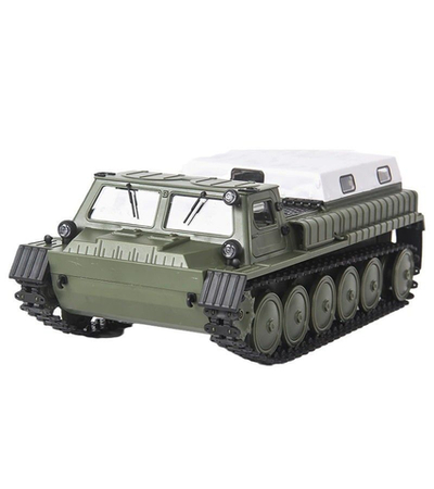 Радиоуправляемый гусеничный вездеход WPL E-1 (ГАЗ-71) 2.4G 1/16 RTR