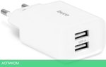 Сетевое зарядное устройство Buro BUWE1 белый (BUWE10S200WH)