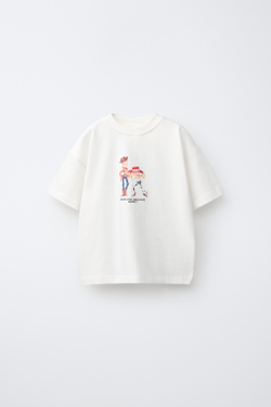 ZARA ФУТБОЛКА С ПРИНТОМ TOY STORY © DISNEY PIXAR, БЕЛЫЙ