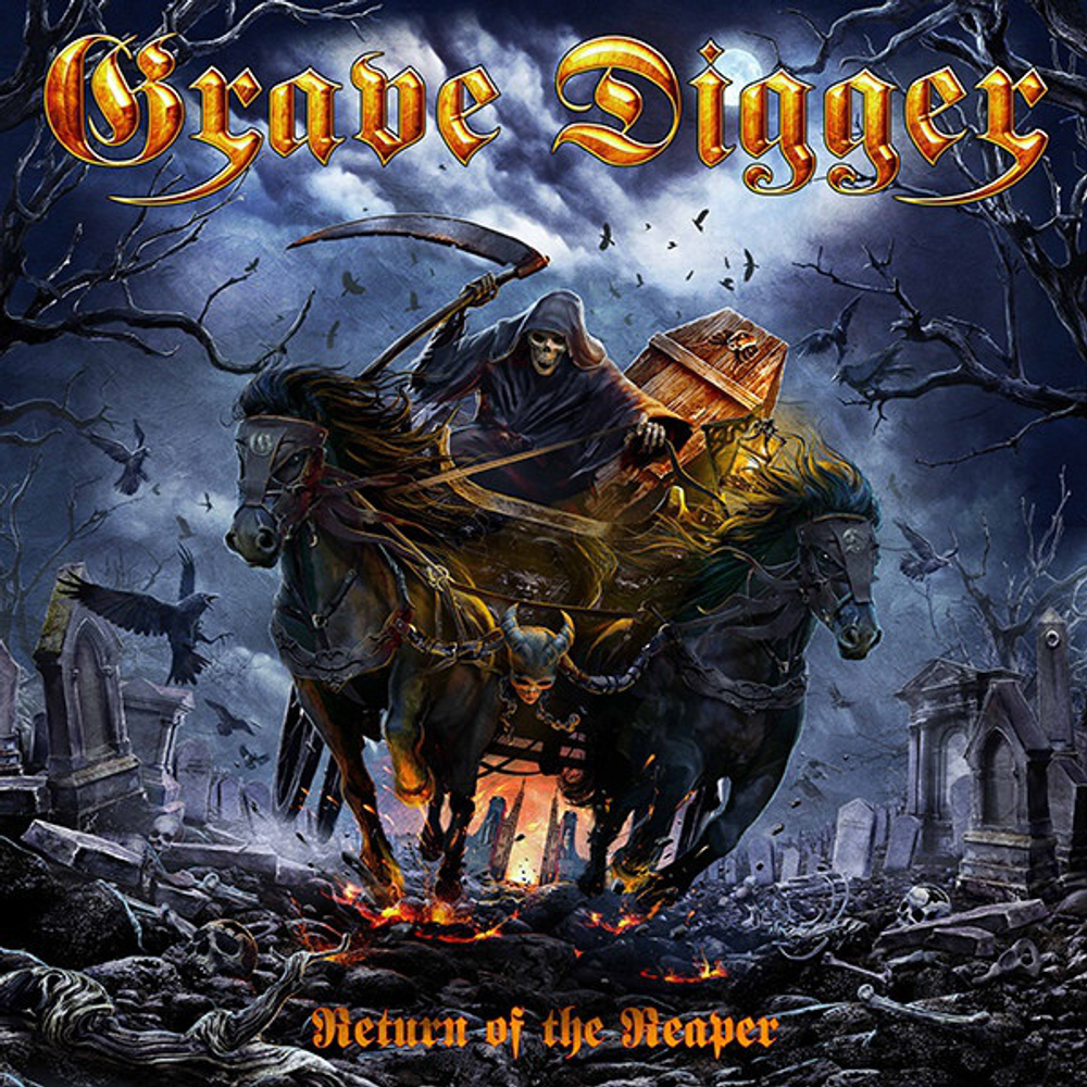 GRAVE DIGGER - Return of the Reaper, музыкальный компакт диск