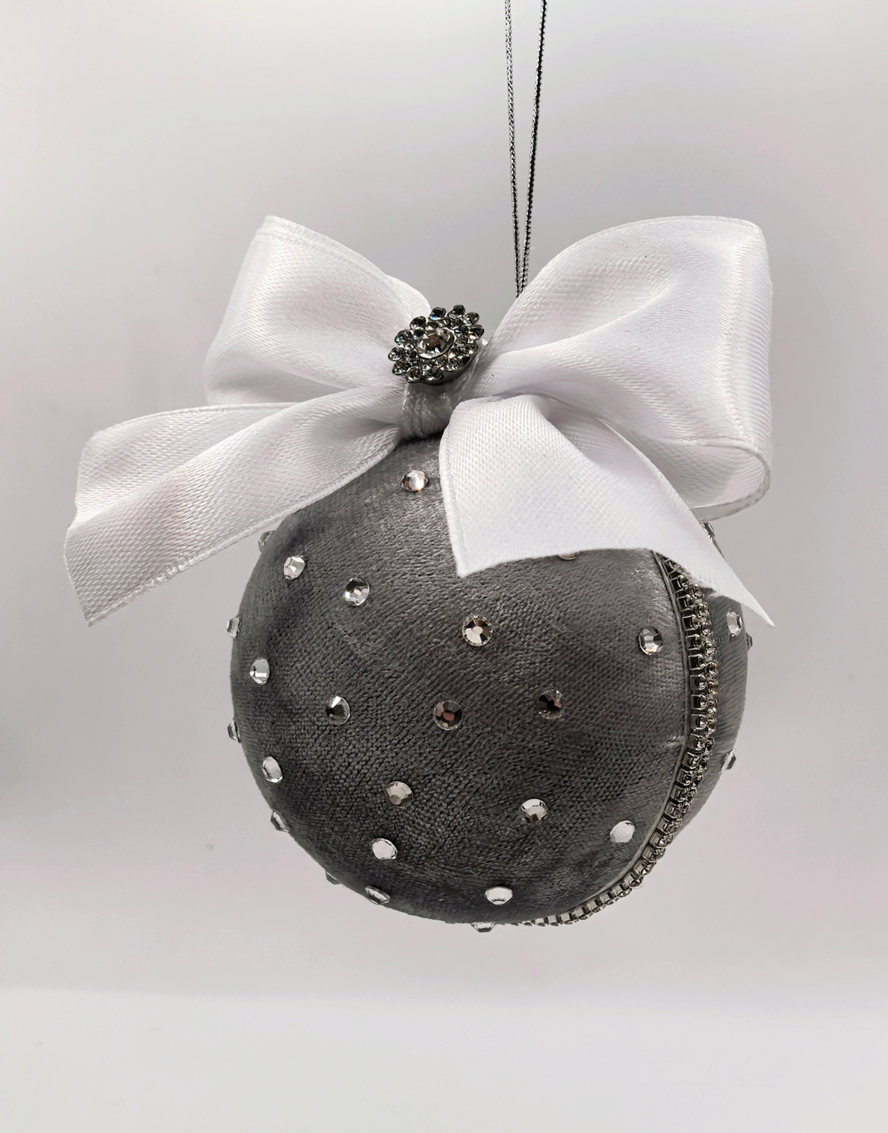 Ёлочные игрушки "БАРХАТ" 4шт