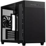 Корпус ASUS Prime AP201 Tempered Glass MicroATX Case Black - stylish 33-liter MicroATX case with tool-free side panels, with support for 360 mm coolers, graphics cards up to 338 mm long, and standard ATX PSUs