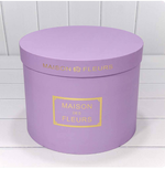 Коробки Круглые "Maison des Fleurs" Набор 5 шт. Сиреневый