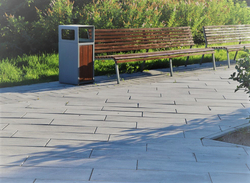 Тротуарная плитка ВАН, форма Прямоугольник 900*300, h=80мм