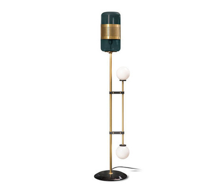 Floor design lamp  Lizak by Bert Frank (Emerald)