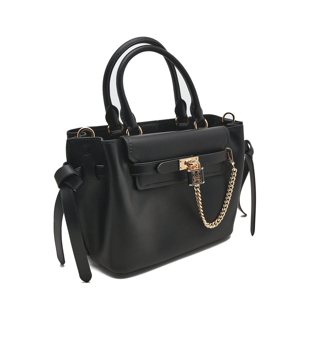 кожаная сумка-трапеция hamilton Michael Kors - черный(30F1G9HS1L)