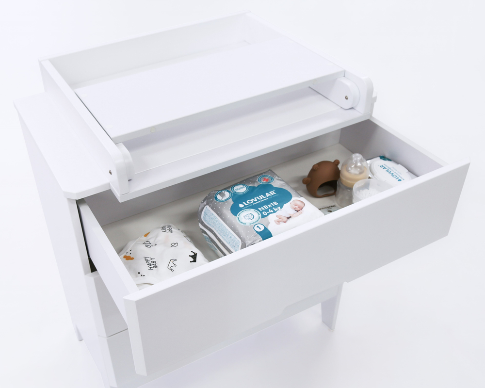Детский пеленальный комод Antemi Albero Bello, Белый