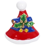 Брошь «Рождественское чудо - Колпак Деда Мороза», 3,5*3см