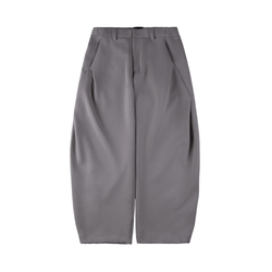 Брюки Nothomme Blue Cotton Pleated Structure Far-Infrared Heating Warm Oversized Curved Trousers 2026 Spring 5A Antibacterial Sweatpants Men