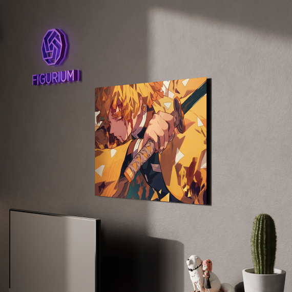Постер Zenitsu Agatsuma - Demon Slayer