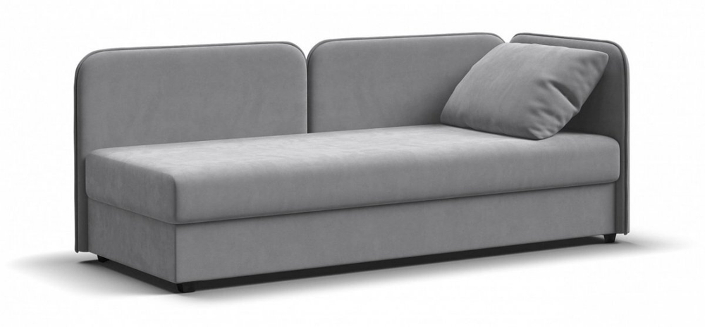 Тахта Ирис Велюр Монолит сталь