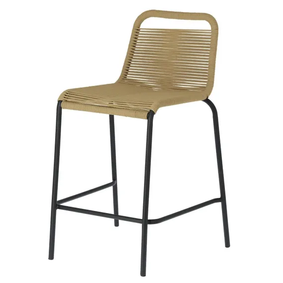 Полубарный стул Glenville 62 см бежевый